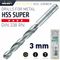 ALPEN Hss Super Drill Bit 3mm Bulk