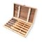 TORK CRAFT Chisel Set Wood Turning 270mm Hss 5 Piece Wood Case