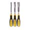 TORK CRAFT Wood Chisel 140mm Blade 3pc 13/19/25 With Pvc Handle