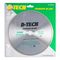 D-TECH Diamond Blade Continuous Rim 230x22,23mm Ceramic/porcelain