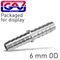 GAV Double Union 6mm Packaged