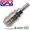 GAV Quick Coupler 8mm Hose Euroline