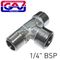 GAV T Connector 1/4' Ffm