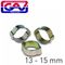 GAV Hose Clamp Crimp Type 13-15mm
