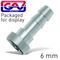 GAV Bayonet Coupling 6mm 2 Packaged
