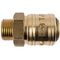 GAV Brass Male Quick Coupler 3/8'm