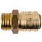 GAV Brass Male Quick Coupler 1/2'm