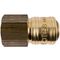 GAV Brass Female Quick Coupler 1/2'f