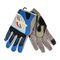 TORK CRAFT Mechanics Glove Medium Synthetic Leather Palm Air Mesh Back Blue