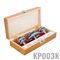 Sommerfield Raised Panel Set 3pc 1/2' Shank Wooden Box