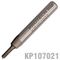 Straight Bit 1/8' (3.2mm) X 1/2' Cut Solid Carbide 2 Flute 1/4'shank