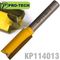 Straight Bit 3/8'(9.5mm) X 1'(25.4mm) Cut 2 Flute With Bottom Cut 1/4'