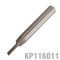 Straight Bit 3/32' (2.4mm) X 1/2' Cut Solid Carbide 2 Flute 1/4'shank