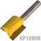 Straight Bit 18mm X 28mm Cut 2 Flute Metric 1/4' Shank