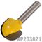 Core Box 3/4' X 5/8' (3/8' Radius) 1/4' Shank