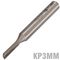 Straight Bit 3mm X 13mm Single Flute Metric 1/4'shank