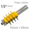 Economy Finger Jointer 35mm X 58mm 1/2' Shank
