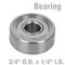 Bearing 3/4' O.d. X 1/4' I.d.