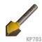 V-groove Bit Tct 5/8'