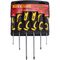 TORK CRAFT 6pc Screwdriver Set With Wall Mountable Rack S2 Pz Sl
