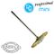 Brass Wheel Brush 21mm. Sh. 2.35mm