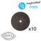 Cutt Off Discs 22x0.6mm.10pcs