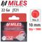 Galv Staples 22g Jt21 10mm X 1000pcs MILES No3