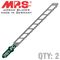Jigsaw Blade Skeleton Wood & Plastic T-shank 10tpi Smooth Cut