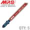 Jigsaw Blade Metal T-shank 28tpi T118g