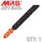 Jigsaw Blade Tungsten Grit T-shank 75mm 1/pack T130riff