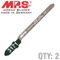 Jigsaw Blade Wood T-shank Scroll T101ao