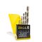 TORK CRAFT Drill Bit Set 6pc Hss Roll Forged 2-8mm