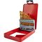 TORK CRAFT Drill Bit Set 13pce Tin. Coated Metal Case