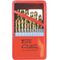 TORK CRAFT Drill Bit Set 25pce Tin. Coated Metal Case
