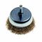 50 X 6mm Brass Wire Cup Brush