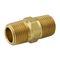 AIRCRAFT Nipple Brass 1/2x1/2 M/m