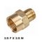 AIRCRAFT Reducer Brass 3/8x3/8 M/f