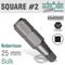 Sq.recess No.2x25mm Insert Bit