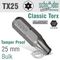 Torx Tamper Resist T25h X 25mm