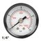 AIRCRAFT Press. Gauge 40mm 1/4' Rear Fit 0-16bar 0-1600kpa