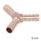 AIRCRAFT Y Type Hose Connector 8mm Bulk