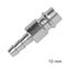 AIRCRAFT Connector German 10mm Hosetail Bulk