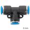 AIRCRAFT Pu Hose Fitting Tee 6mm