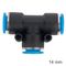 AIRCRAFT Pu Hose Fitting Tee 14mm