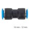 AIRCRAFT Pu Hose Fitting Reducer 14mm-12mm