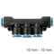 AIRCRAFT Pu Hose Fitting Manifold 10mm-10mm