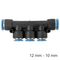 AIRCRAFT Pu Hose Fitting Manifold 12mm-10mm
