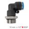 AIRCRAFT Pu Hose Fitting Elbow W/o-ring 10mm-1/2m