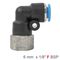 AIRCRAFT Pu Hose Fitting Elbow 6mm-1/8 F
