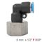 AIRCRAFT Pu Hose Fitting Elbow 8mm-1/2 F